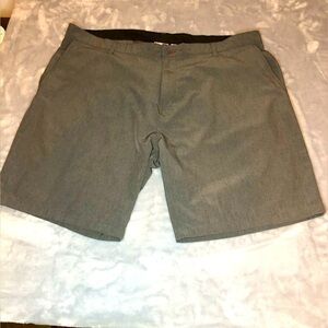 Ron Jon Surf Shop Men's Flat Front Gray Shorts Size 42